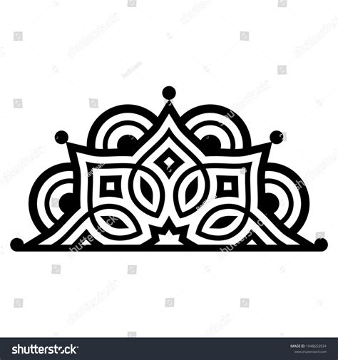 3,606 Half Mandala Vector Images, Stock Photos & Vectors | Shutterstock