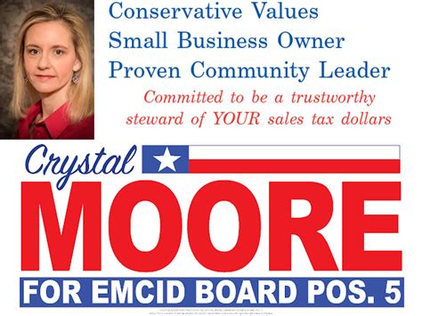 MOORE CAMPAIGN AD | montgomery county police reporter