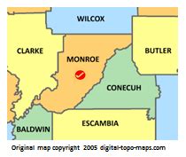 Monroe County, Alabama Genealogy • FamilySearch