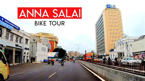 Driving in Anna Salai | Gemini Flyover to LIC | Mount Road | Chennai ...