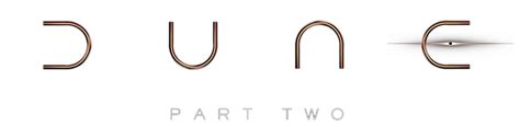 Dune: Part Two logo by crillyboy25 on DeviantArt