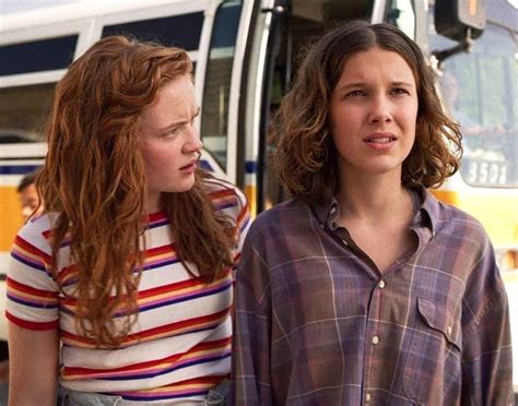 Stranger Things Max and Eleven, Sadie Sink, Millie Bobby Brown, Season ...