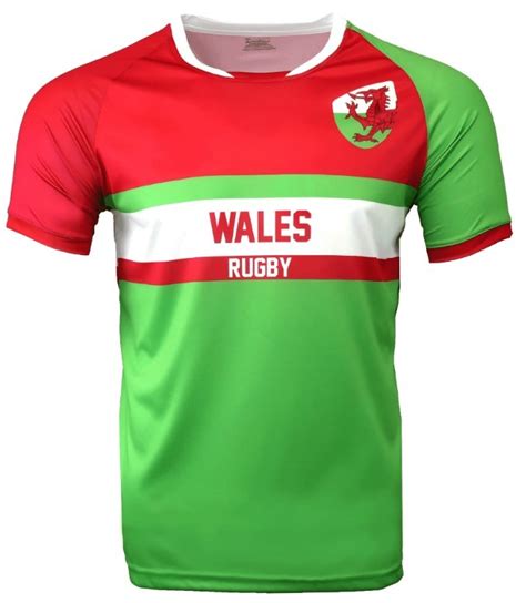 Nations of Rugby Wales Rugby Supporters Jersey - Rugby World Cup