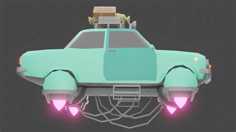 ArtStation - 3D Sci-Fi Car | Game Assets