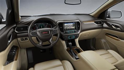 2019 GMC Acadia Denali Interior Colors | GM Authority