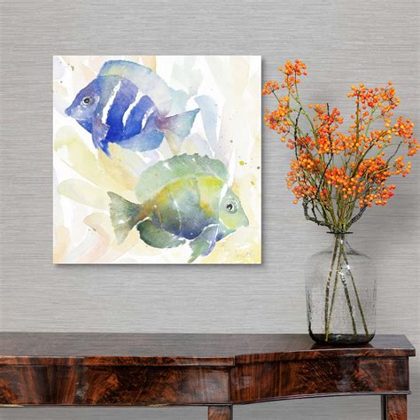 Tropical Fish Square IV Wall Art, Canvas Prints, Framed Prints, Wall ...