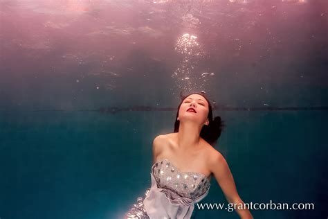 Underwater "Mermaid" Pool Portrait Photography - Grant Corban ...