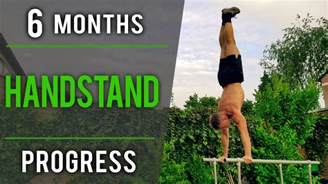 Epic 6 Months Handstand Progression | Calisthenics - YouTube