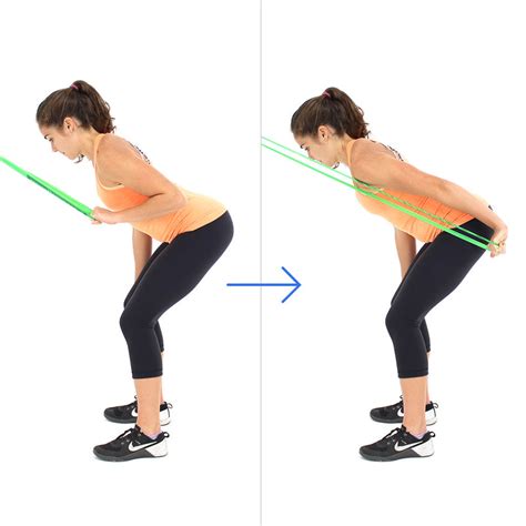 Standing Triceps Kickbacks With Loop Resistance Bands – Bodylastics