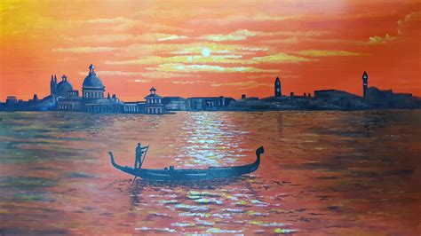 Venice sunset by Samina-Art on DeviantArt