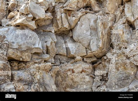 Natural stone texture background. Limestone. Rock formation Stock Photo ...