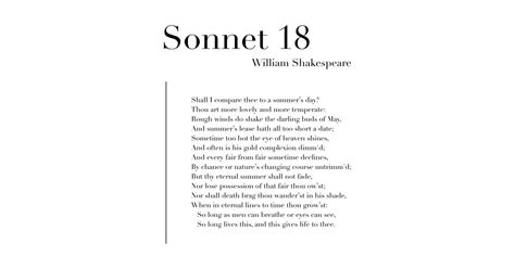 Sonnet 18 by William Shakespeare - Shakespeare - Mug | TeePublic