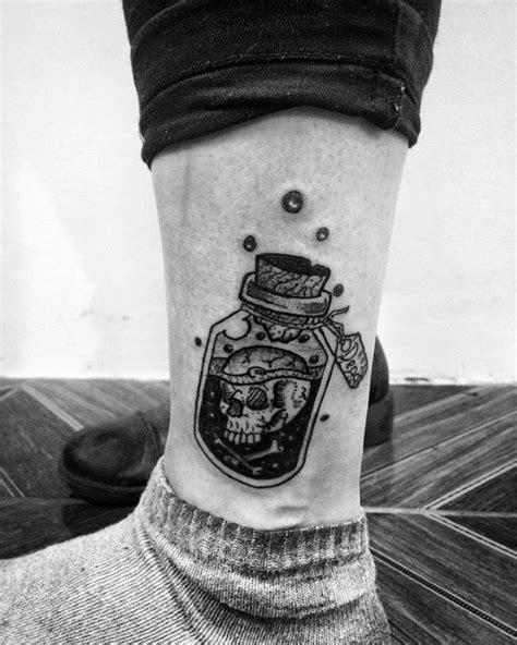 40 Poison Bottle Tattoo Designs For Men - Killer Ink Ideas