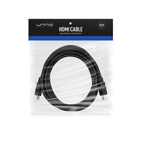 HDMI CABLE | 10 FTCB4110BK | Unno Tekno