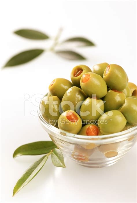 Green Olives Stuffed With Pimento Stock Photo | Royalty-Free | FreeImages