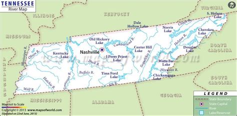 √ Rivers In Kentucky Map