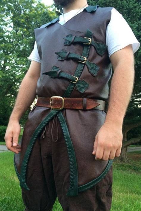 Leather Armor Medieval Tunic by ProjectArmory on Etsy