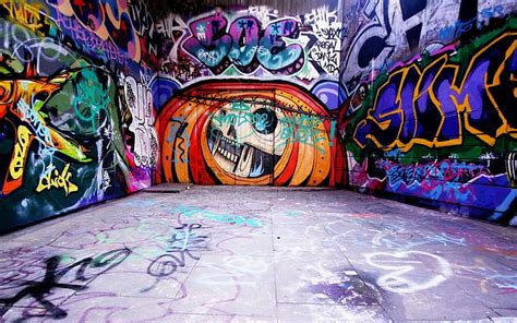 Graffiti Wall Art, background, design art, hi res HD wallpaper