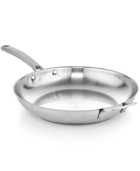 Calphalon Classic Stainless Steel 12" Fry Pan - Macy's