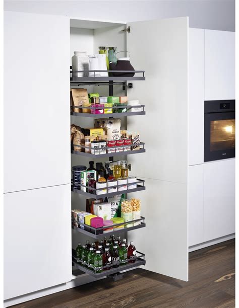 KTSFH500A 500mm Kessebohmer Tall Tandem Solo Larder Baskets, Hinged ...