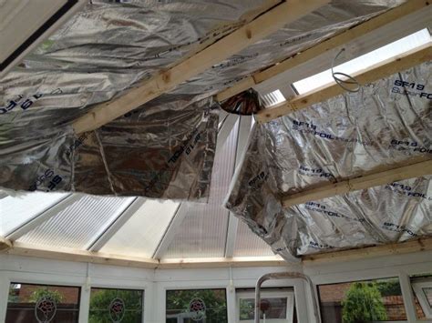 How do I plasterboard and insulate my conservatory roof..? - Page 1 ...