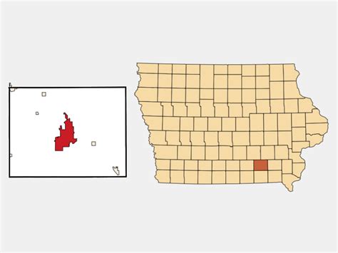 Ottumwa, IA - Geographic Facts & Maps - MapSof.net