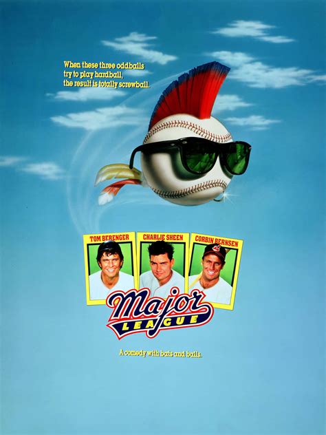 Download Major League Movie Poster featuring the main characters ...