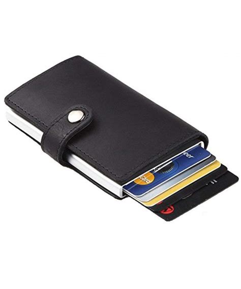 RFID Slim Wallet Front Pocket Wallet Minimalist Secure Thin Credit Card ...