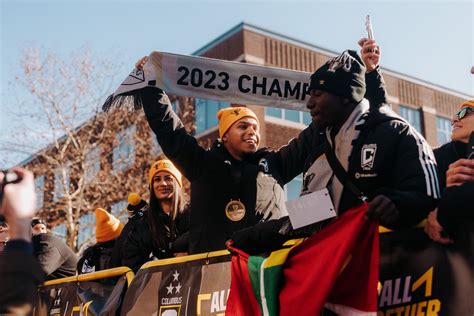 Columbus Crew parade caps off 2023 championship season - Axios Columbus