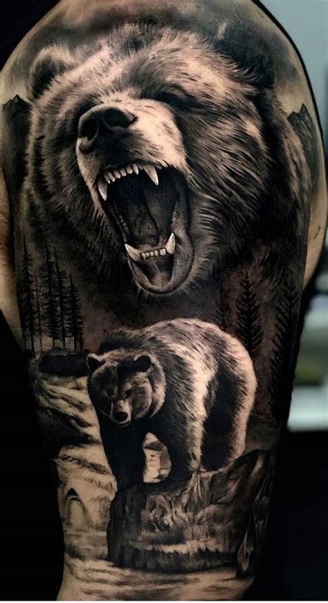 Grizzly Bear Tattoo Meaning: The Majestic Symbolism of Grizzly Bear Tattoos