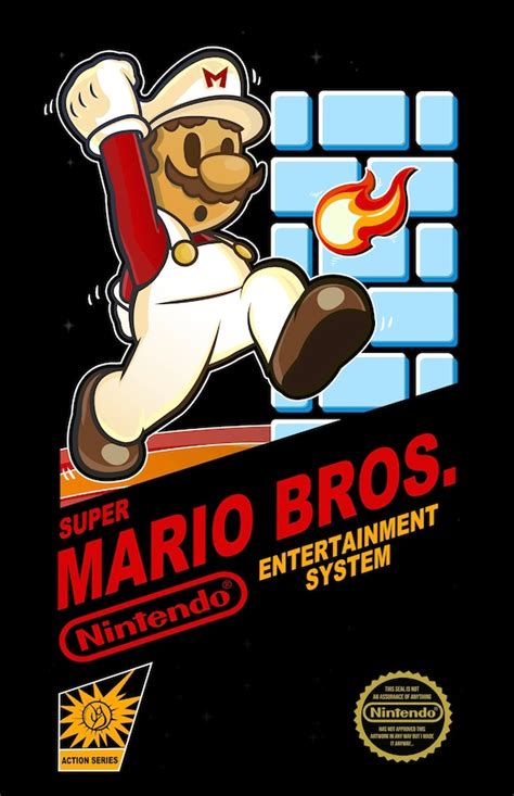 Super Mario Bros Box Art Recreation Print. - Etsy