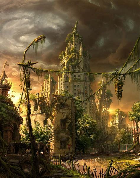 post apocalyptic city concept art #3 image - Ashes of Dystopia - ModDB