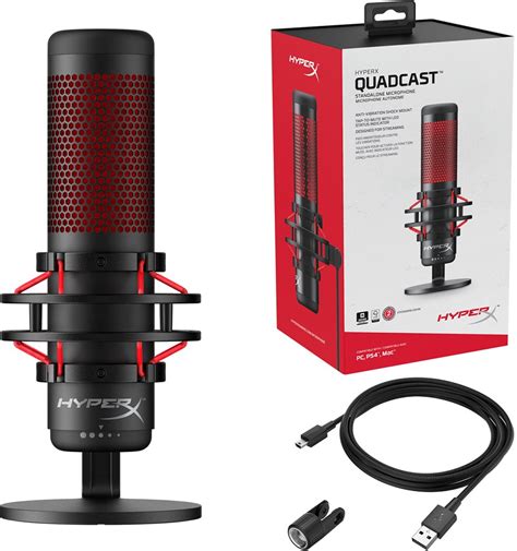 HyperX QuadCast Microphone Now Available – Best for Streamers and ...