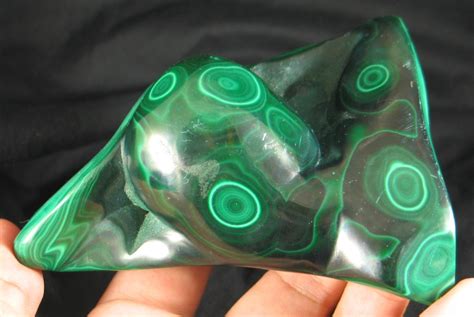 The Other Side of the Sun | Large Partially Polished Malachite Formation