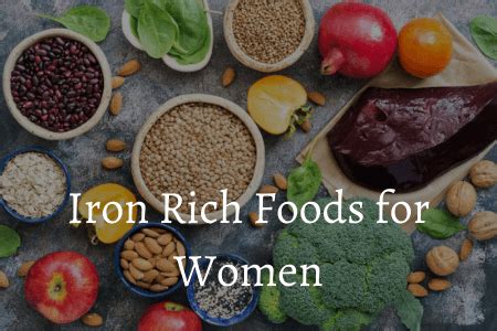 13 Iron-Rich Foods for Women (Best for iron deficiency) | Fitness Deciphers