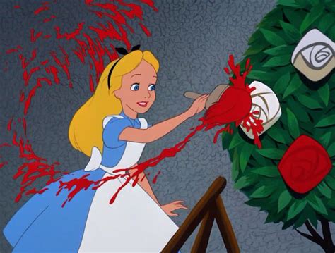 Alice painting the roses red | Alice in wonderland 1951, Disney alice ...