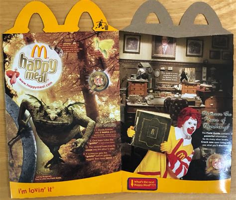 Spiderwick Chronicles 2008 McDonald's Happy Meal Box | eBay