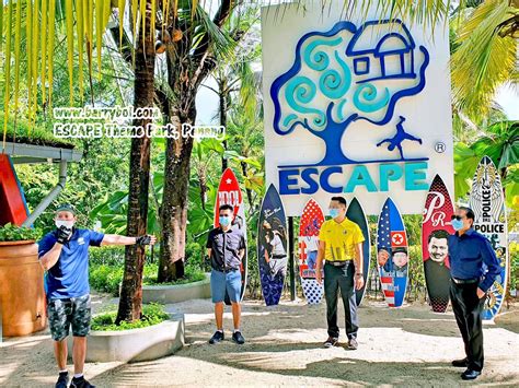 Penang Theme Park, ESCAPE Reopens. The Adventure Begins.