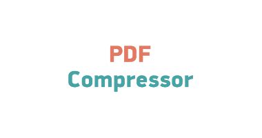 PDF Compressor – Compress PDF Files Online