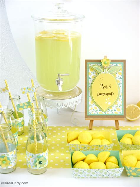 Lemon Themed Party Ideas with DIY Decorations - Party Ideas | Party ...