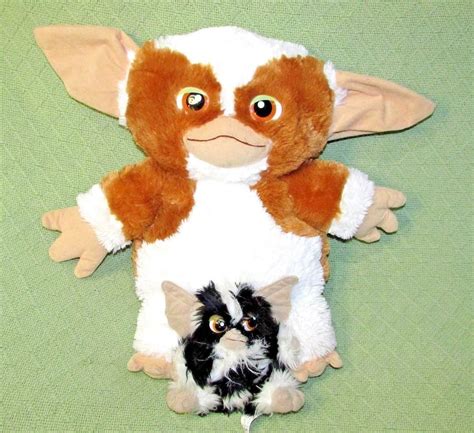 GREMLINS Plush GIZMO MOGWAI + MOHAWK Stripe 16" & 6" Stuffed Animals ...