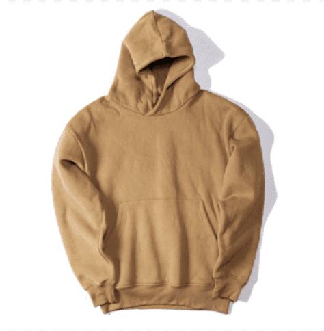 Free download | HD PNG high street oversized blank hoodie brown hoodies ...