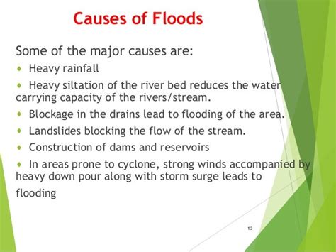 👍 Major causes of floods. Major Floods. 2019-01-22