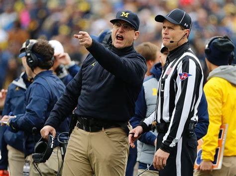 Ohio State vs. Michigan | Jim Harbaugh blasts officiating after loss