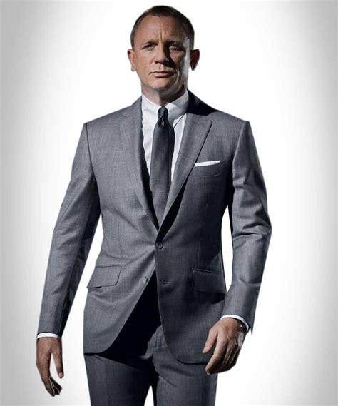 Buy Skyfall Daniel Craig James Bond Grey Suit