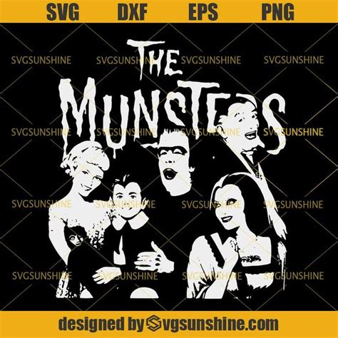 The Munsters SVG, Lily Munster SVG, Herman Munster SVG, Grandpa Munster ...