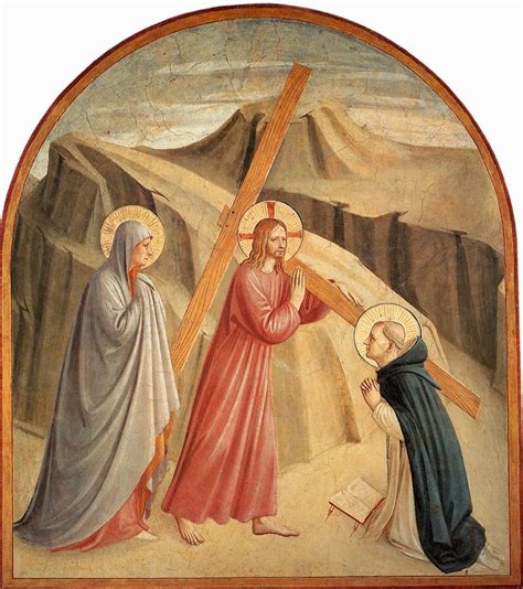 Christ Carrying the Cross by Fra Angelico | Fra angelico, Art ...