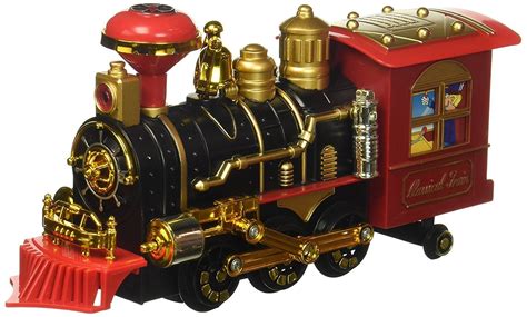 Cool Classical Locomotive Battery Operated Bump and Go Toy Train w ...