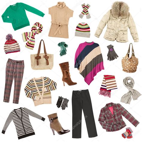 Ladys clothes. Winter warm clothes — Stock Photo © cookelma #3858338