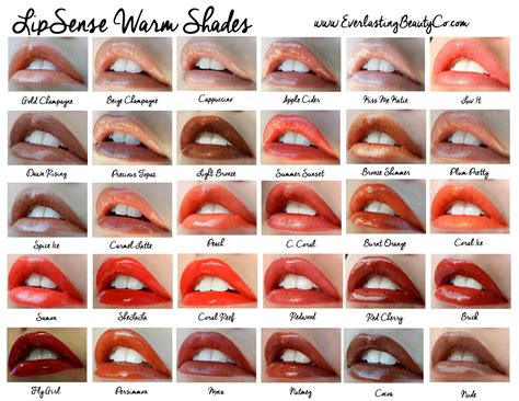 Lipstick Color Chart Skin Tone